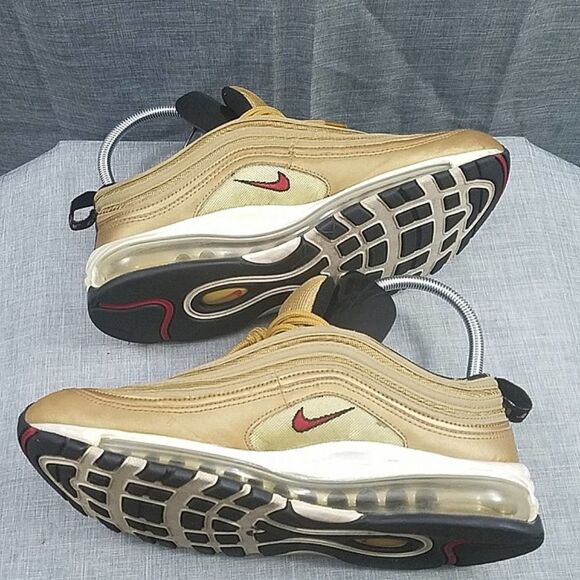 Nike Air Max 97 OG QS metallic gold 884421-700 men\'s sz 9 main image 13